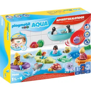 PLAYMOBIL 1.2.3. 71086 PLAYMOBIL 1.2.3 AQUA: Adventskalender Badespaß