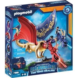 PLAYMOBIL Dragons 71080 Dragons: The Nine Realms - Wu & Wei mit Jun