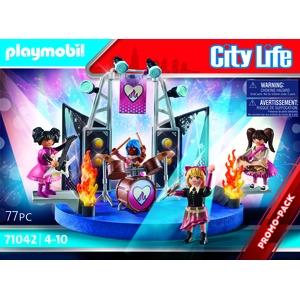 PLAYMOBIL City Life 71042 Music Band