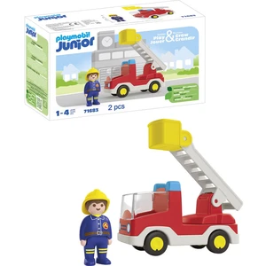 Feuerwehr-Simulationsspiel und Leiter Playmobil 14,2x9,4x24,8 cm