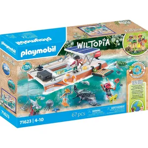 PLAYMOBIL Wiltopia 71623 Korallenriff Plattform