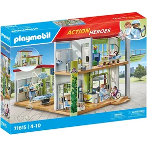 PLAYMOBIL Action Heroes 71615 Modernes Krankenhaus