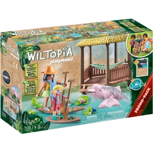 PLAYMOBIL Wiltopia 71143 Wiltopia - Paddeltour mit den Flussdelfinen