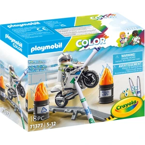 PLAYMOBIL PLAYMOBIL Color 71377 PLAYMOBIL Color: Motorrad