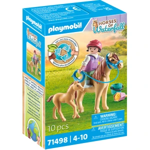 PLAYMOBIL Horses of Waterfall 71498 Kind mit Pony und Fohlen