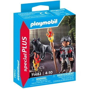 PLAYMOBIL SpecialPlus Krieger mit Wolf, 4 Jahr(e), Mehrfarbig, Kunstst...