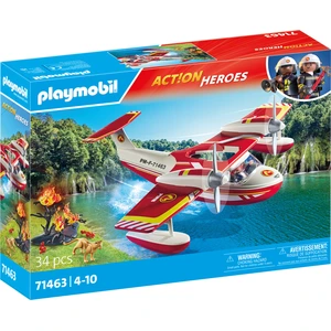 PLAYMOBIL Action Heroes 71463 Feuerwehrflugzeug mit Löschfunktion günstig