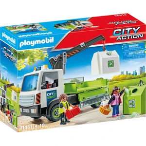 PLAYMOBIL City Action 71431 Altglas-LKW mit Container