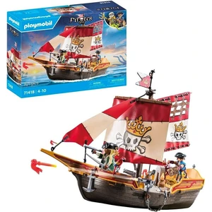 Piratenboot Figurine Playmobil 28,4x12,5x38,5 cm