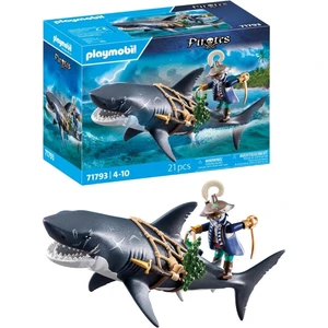 PLAYMOBIL Gefahr durch Riesenhai, 4 Jahr(e), Mehrfarbig, Kunststoff