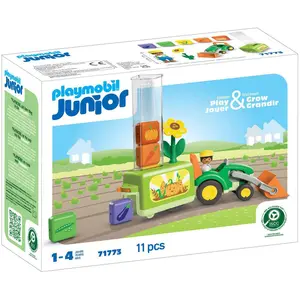 PLAYMOBIL Junior 71773, Traktor, 1 Jahr(e), Mehrfarbig, Kunststoff