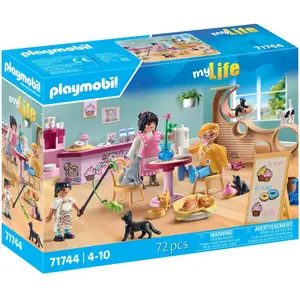 PLAYMOBIL 71744, Animal cafe, 4 Jahr(e), Mehrfarbig, Kunststoff