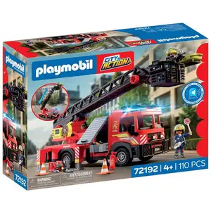 PLAYMOBIL Feuerwehr-Leiterfahrzeug