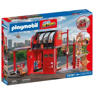 Playmobil Large Fire Station Figur