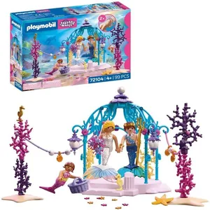 Spiel zur Simulation von Hochzeit der Meerjungfrauen Playmobil TU günstig