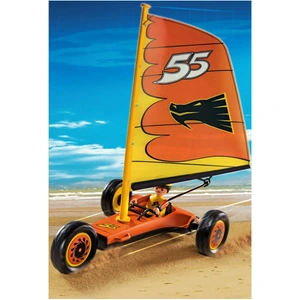 PLAYMOBIL Windracer Strandsegler Spielzeugset 4216 mit verstellbarem S...