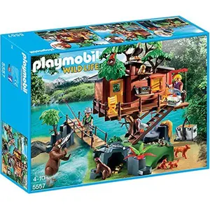 PLAYMOBIL Wild Life Abenteuer-Baumhaus, Baumhaus, 4 Jahr(e), Mehrfarbi...