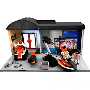 PLAYMOBIL, Transportables Hauptquartier Top Agents mit Mini-Figuren un...