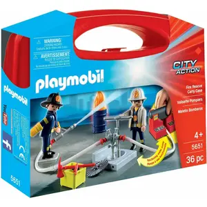PLAYMOBIL City Action Fire Rescue Carry Case, Spielfigur, 4 Jahr(e), K...