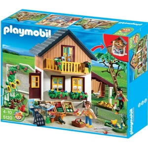 PLAYMOBIL Farm House with Market, 230 mm, 410 mm, 270 mm