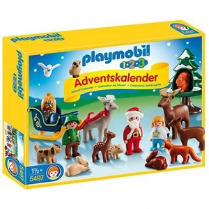 PLAYMOBIL 1.2.3. Adventskalender 2017 Waldweihnacht