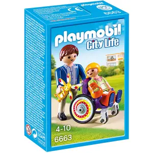 PLAYMOBIL City Life Kind im Rollstuhl, 4 Jahr(e), Mehrfarbig, Kunststoff günstig