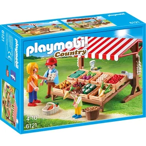 PLAYMOBIL Country 6121, Marktstand, 4 Jahr(e), Mehrfarbig, Kunststoff