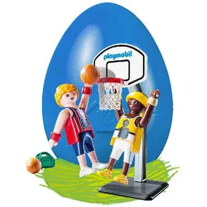PLAYMOBIL® - Basketball-Duell mit Osterei-Verpackung