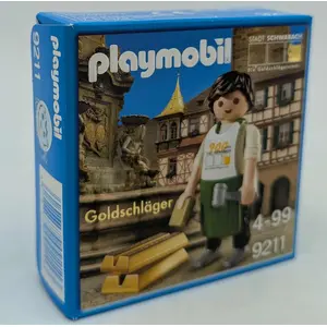 PLAYMOBIL 9211 Der Goldschläger Sonderfigur 900 Jahre Stadt Schwabach