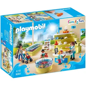 PLAYMOBIL FamilyFun Aquarium Shop, Einkaufen