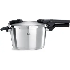 Fissler Vitaquick Premium, Pfanne + Kochtopf, Schwarz, Silber günstig