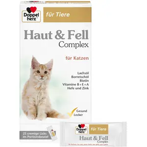 Doppelherz für Tiere Haut und Fell Complex für Katzen günstig