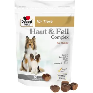 Doppelherz für Tiere Haut und Fell Complex für Hunde