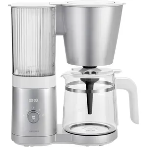 ZWILLING Enfinigy, Filterkaffeemaschine, 1,5 l, 1960 W, Silber, Weiß
