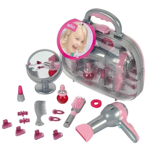 Kreative Aktivitäten Friseurkoffer Klein Jouets Braun 27,5x11x22,2 cm