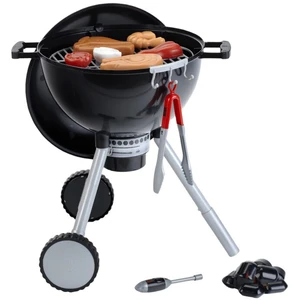 Theo Klein Kinder-Grill Weber Kugelgrill One Touch Premium mit Licht &...