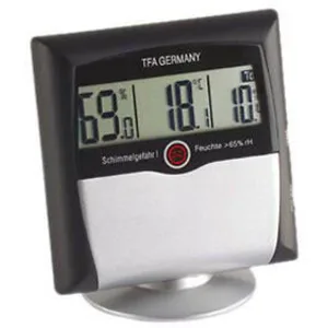 TFA® COMFORT CONTROL 30.5011 Wetterstation schwarz, silber