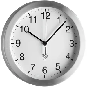 TFA-Dostmann TFA® Funkwanduhr 98.1091 Ø 25 cm silbermetallic günstig