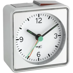 TFA® Wecker silber