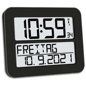 TFA-Dostmann Tfa Dostmann Timeline Max Funkwanduhr günstig