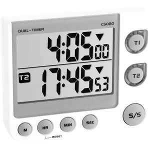 Tfa Dostmann 38.2025 Doppel-elektronik-timer-wecker
