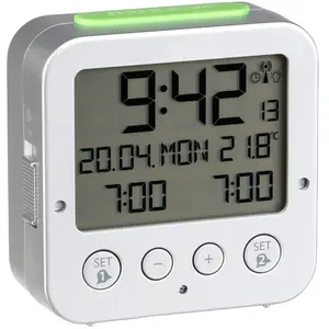 Tfa Dostmann 60.2528.54 Bingo Funk Mit Temperatur-wecker