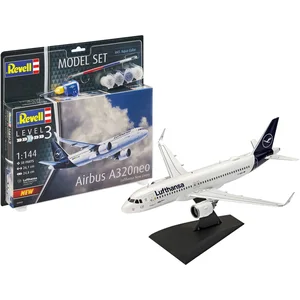 Revell® Modellbausatz Airbus A320neo Lufthansa, Maßstab 1:144, Made in Europe günstig