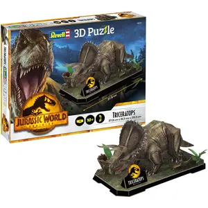 Revell 3D Puzzle Jurassic World - Triceratops (44 Teile)
