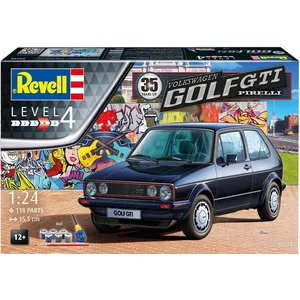 Revell® Modellbausatz Model Set 35 Jahre VW Golf GTI Pirelli, Maßstab 1:24, (Set), Made in Europe günstig