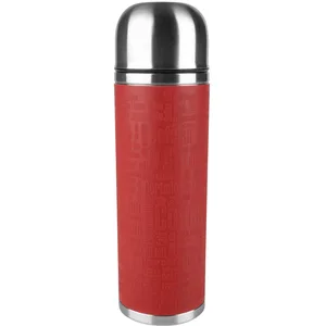 emsa Isolierflasche Senator Sleeve 1,0 l rot