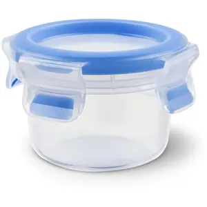 emsa Frischhaltedose CLIP & CLOSE 5.9 cm hoch 0,15 l transparent, blau