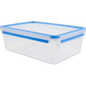 emsa Frischhaltedose CLIP & CLOSE 11.1 cm hoch 5,4 l transparent, blau günstig