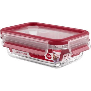 EMSA Frischhaltedose Clip&Close Glas rechteckig 0,5l, Box, Rechteckig,...