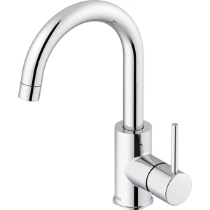 Waschtischarmatur Lenz BOW² Chrom 360° schwenkbar, Pop-Up Ventil, Ea... günstig